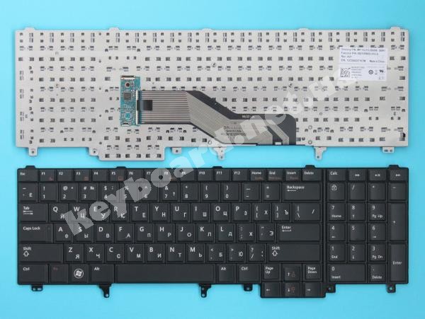 Клавіатура до ноутбука Dell Latitude E6520